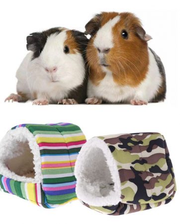 2019 New Fleece Hamster Cage Guinea Pig Sleeping Mat Bed Warm Pad Small Animal House Pet supplies