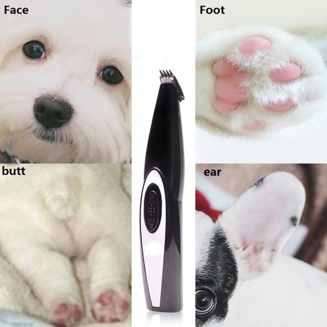 New Dog Hair Trimmer USB Rechargeable Professional Pets Hair Trimmer for Dogs Cats Pet Hair Clipper Grooming Kit US Stock