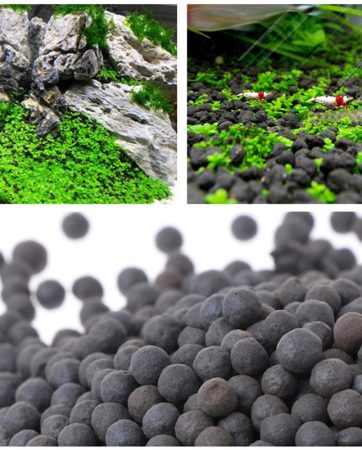 Fish Tank Water Plant Fertility Substrate Aquarium Plant Soil Substrate Gravel For Fish Tank Grass Weed Landscaping Decoration